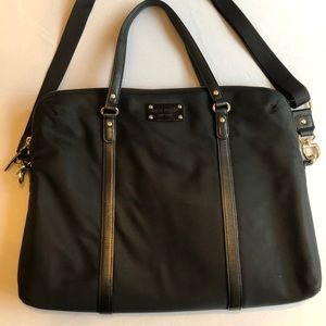 Kate Spade Nylon and Leather Laptop Bag